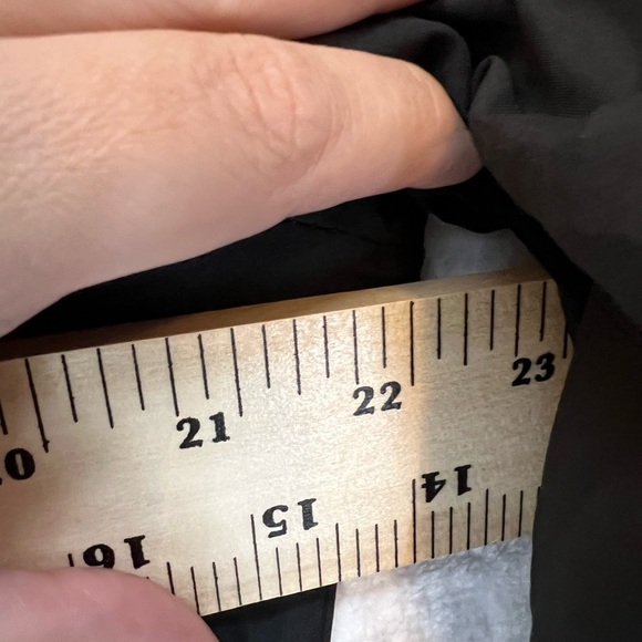 SEXY LONG SLEEVE BLACK TUNIC LIGHT ZIPPER DETAIL XL EUC TOP SHIRT - Picture 8 of 11